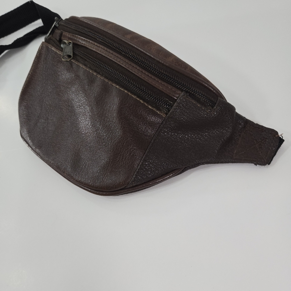 vintage brown fanny pack - Picture 4 of 11